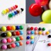 Netany 24 Pack Refrigerator Magnets - Spherical Multi-color Office Magnets for Calendars Whiteboards Maps Resin Fun Decorative Decoration